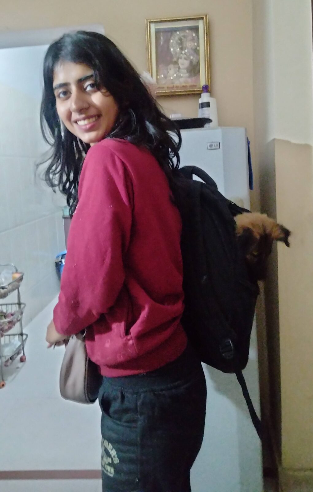 Suhani with Kishmish